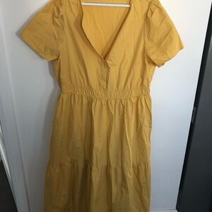 Yellow maxi Women's Dress